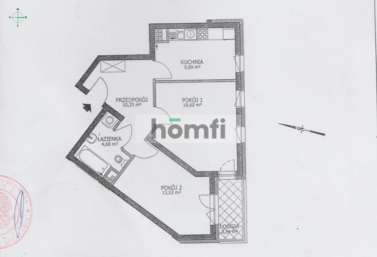 Scheduled 2 room apartment 55sqm at Krzycka St. + parking - Apartment - Sale - Wrocław, Krzyki
