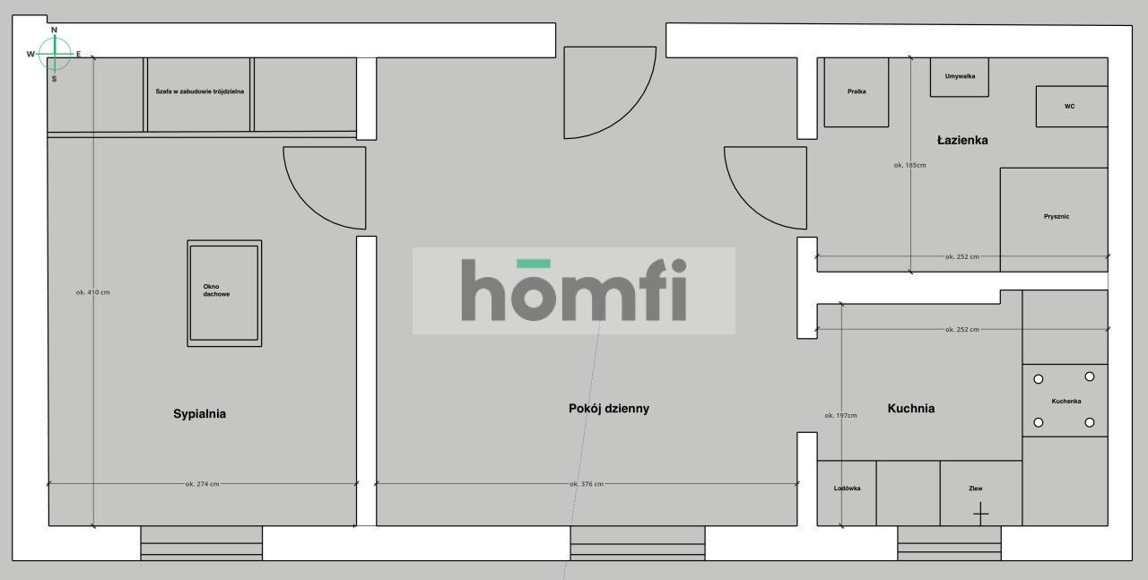 Two-Room Apartment, Excellent Location - Apartment - Rent - Kielce, Centrum