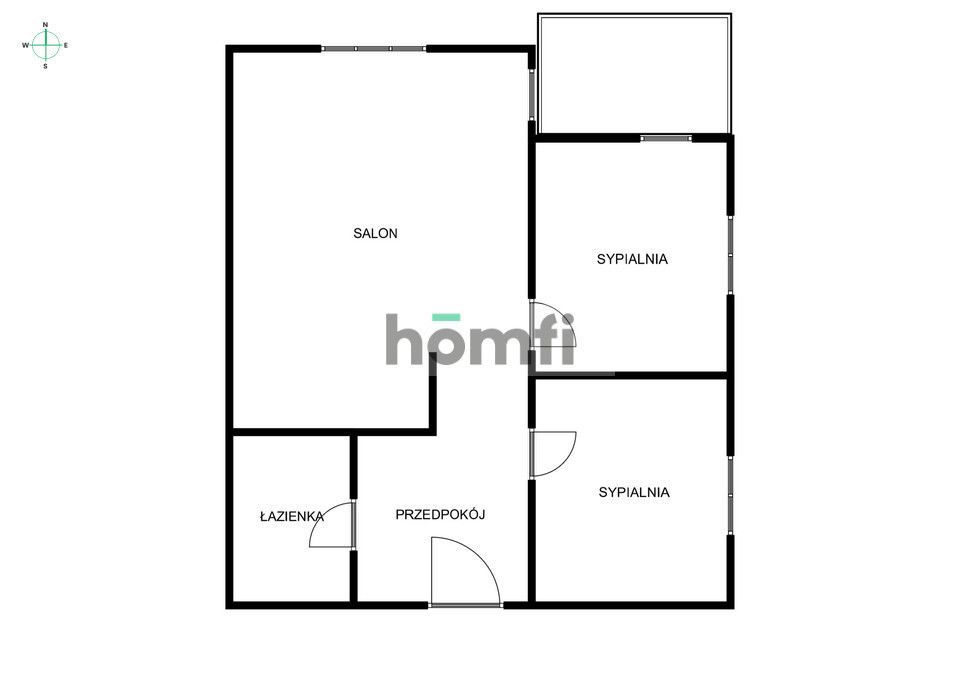 Ładne 3 pokojowe mieszkanie idealne dla rodziny w Tarnowie Podgórnym - Mieszkanie - Sprzedaż - Poznański, Tarnowo Podgórne