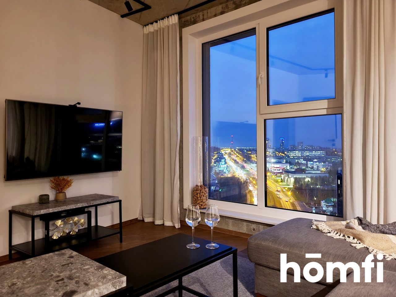 Apartament z widokiem na panoramę | 16piętro| ST55 - Mieszkanie - Wynajem - Rzeszów, Słocina