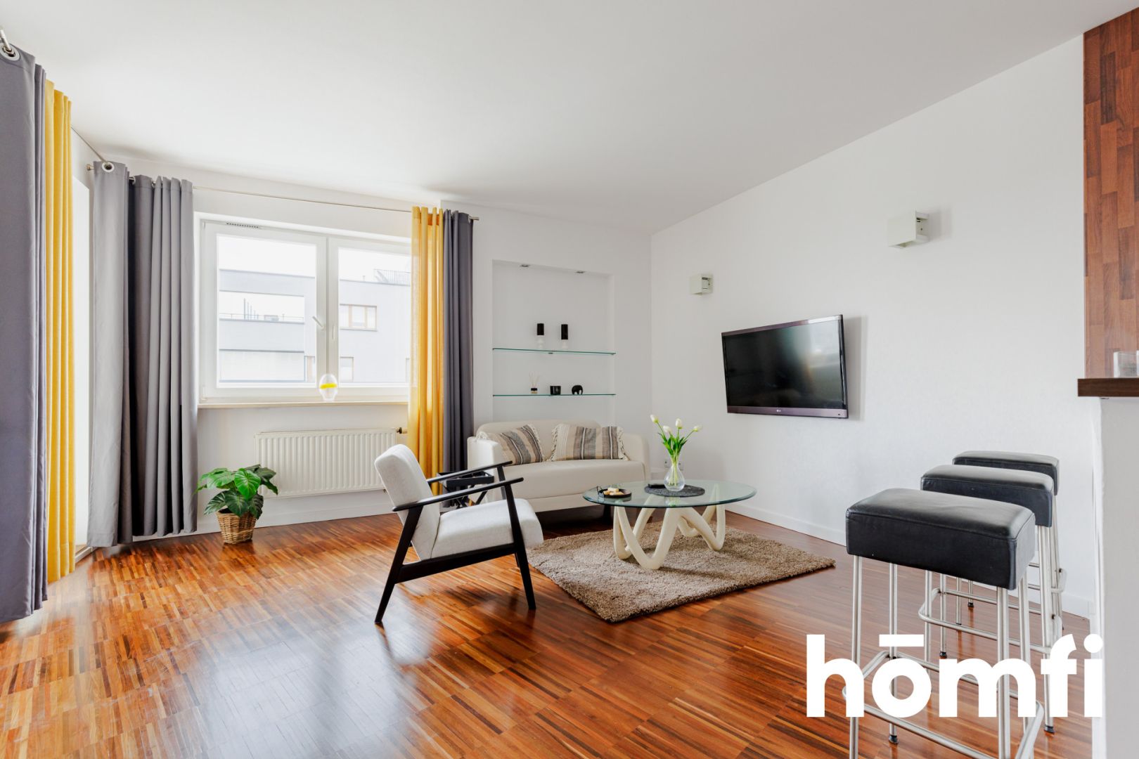 Dwa pokoje | garderoba | garaż i piwnica - Mieszkanie - Wynajem - Warszawa, Mokotów / Stegny