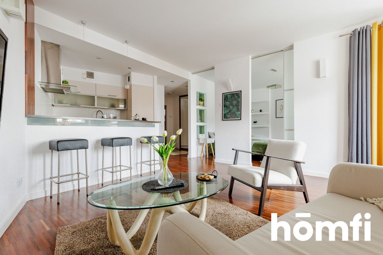 Dwa pokoje | garderoba | garaż i piwnica - Mieszkanie - Wynajem - Warszawa, Mokotów / Stegny