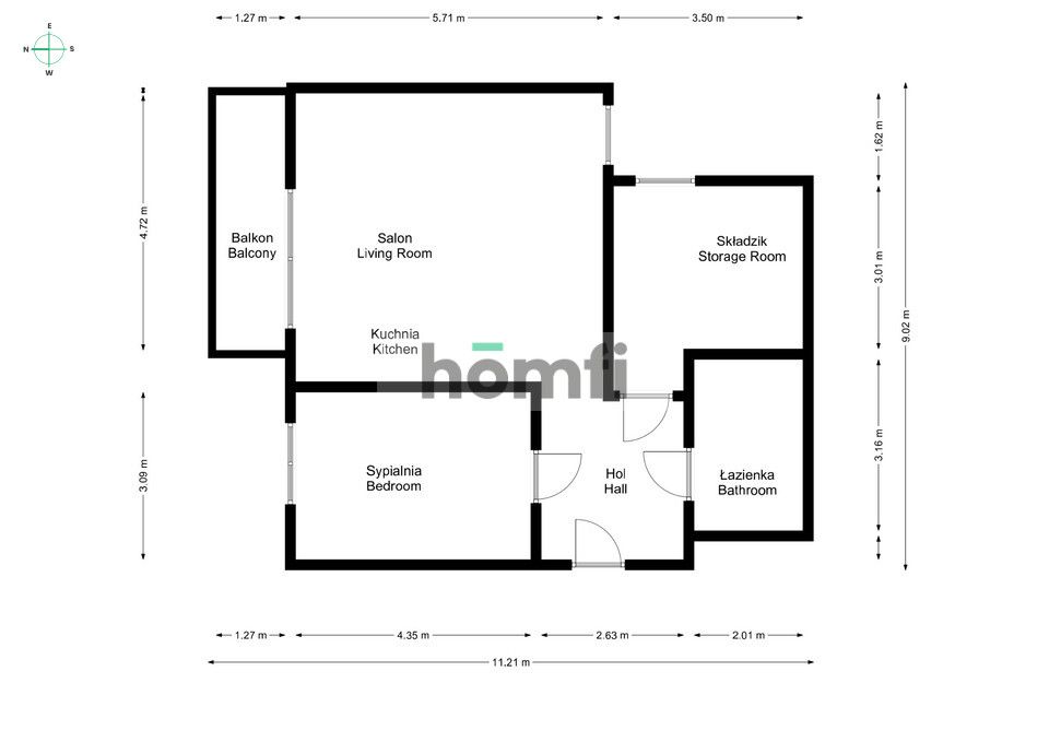 For sale, modern, 3-room apartment in Koninku - Квартира - Продаж - Poznański, Kórnik / Koninko