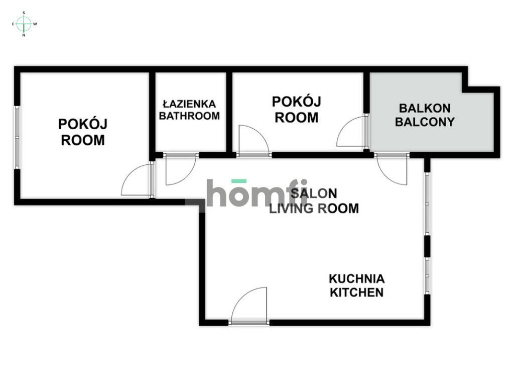 3 pokoje | balkon | osiedle AVIA - Mieszkanie - Sprzedaż - Kraków, Osiedle Avia