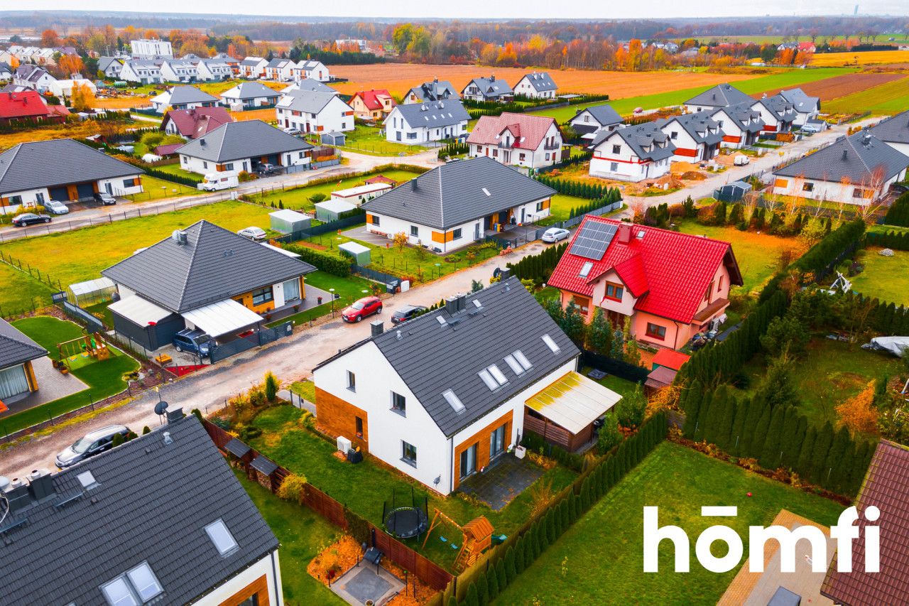 Dom w zabudowie bliźniaczej - Brzezia Łąka - Dom - Sprzedaż - Wrocławski, Długołęka / Brzezia Łąka