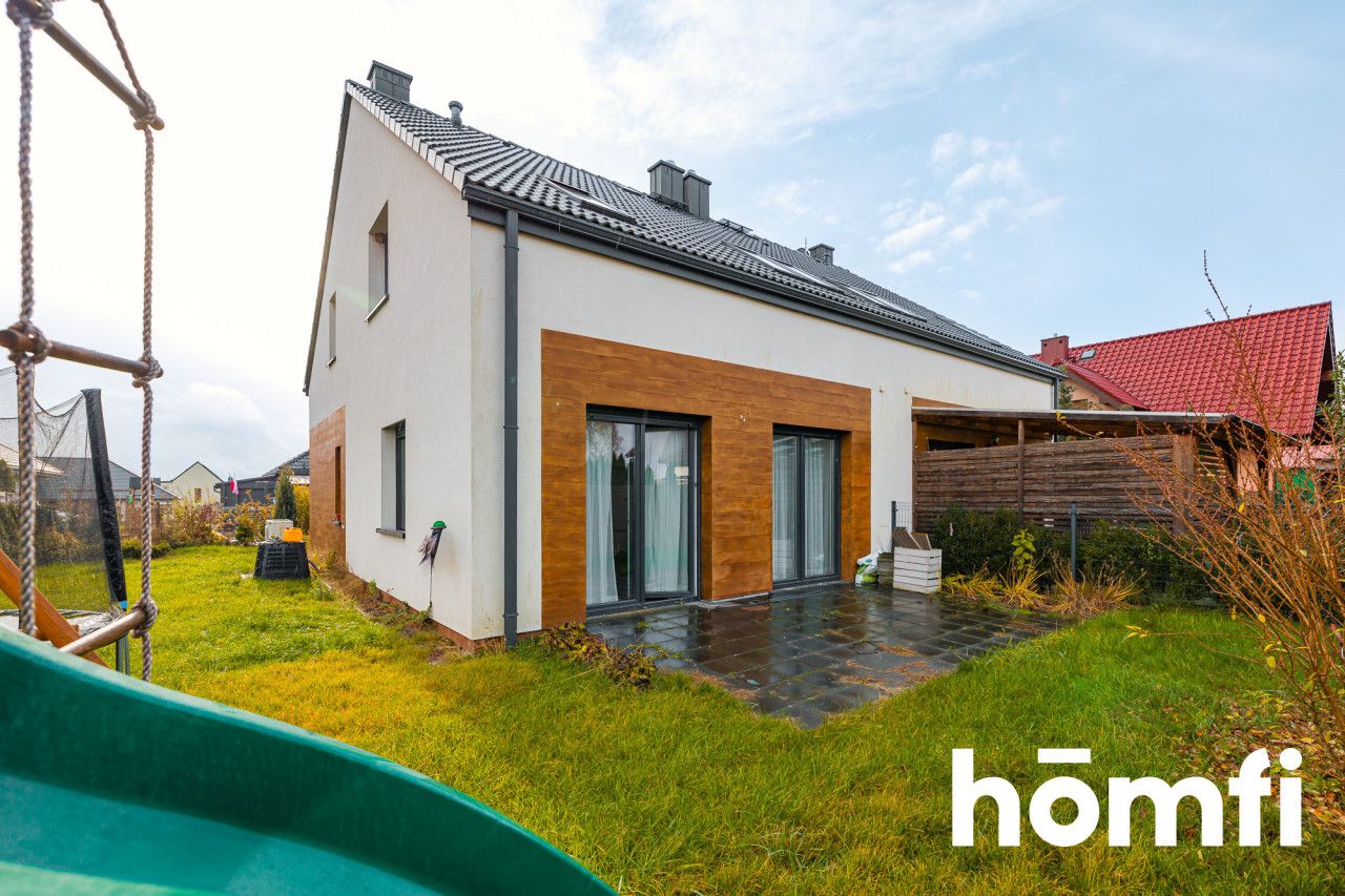 Dom w zabudowie bliźniaczej - Brzezia Łąka - Dom - Sprzedaż - Wrocławski, Długołęka / Brzezia Łąka