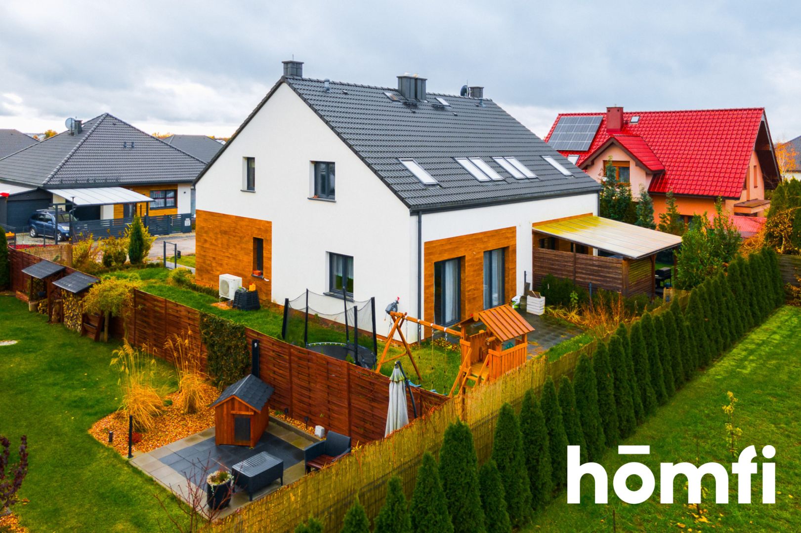 Dom w zabudowie bliźniaczej - Brzezia Łąka - Dom - Sprzedaż - Wrocławski, Długołęka / Brzezia Łąka