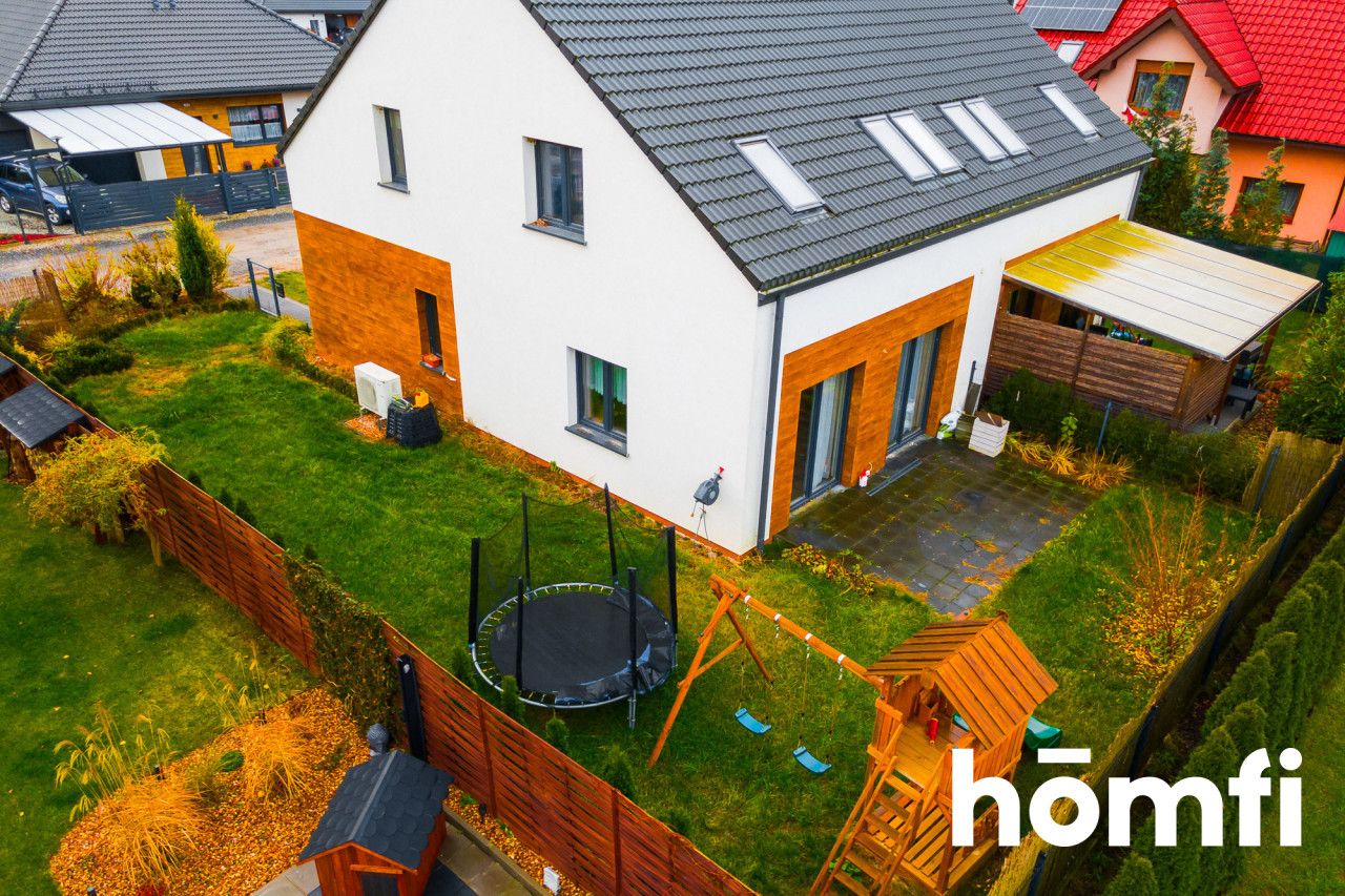 Dom w zabudowie bliźniaczej - Brzezia Łąka - Dom - Sprzedaż - Wrocławski, Długołęka / Brzezia Łąka