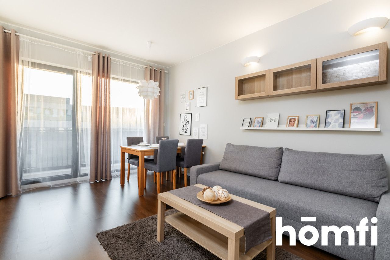 Stylish 2-bedroom apartment with balcony and garage - Apartment - Rent - Warszawa, Mokotów