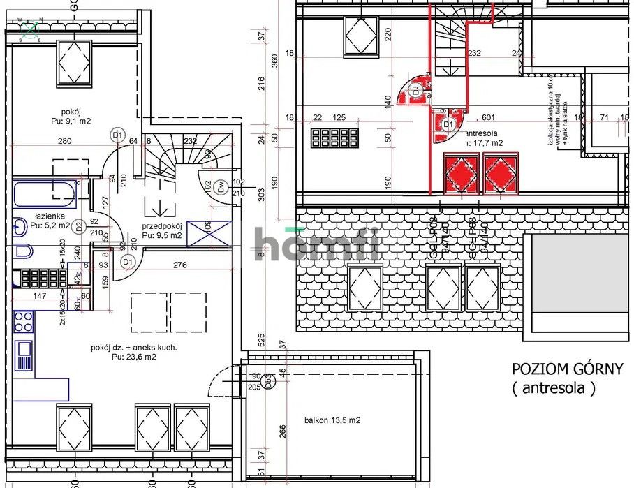 4-room, air-conditioned, pet-friendly apartment in Maślice - Apartment - Rent - Wrocław, Fabryczna / Maślice