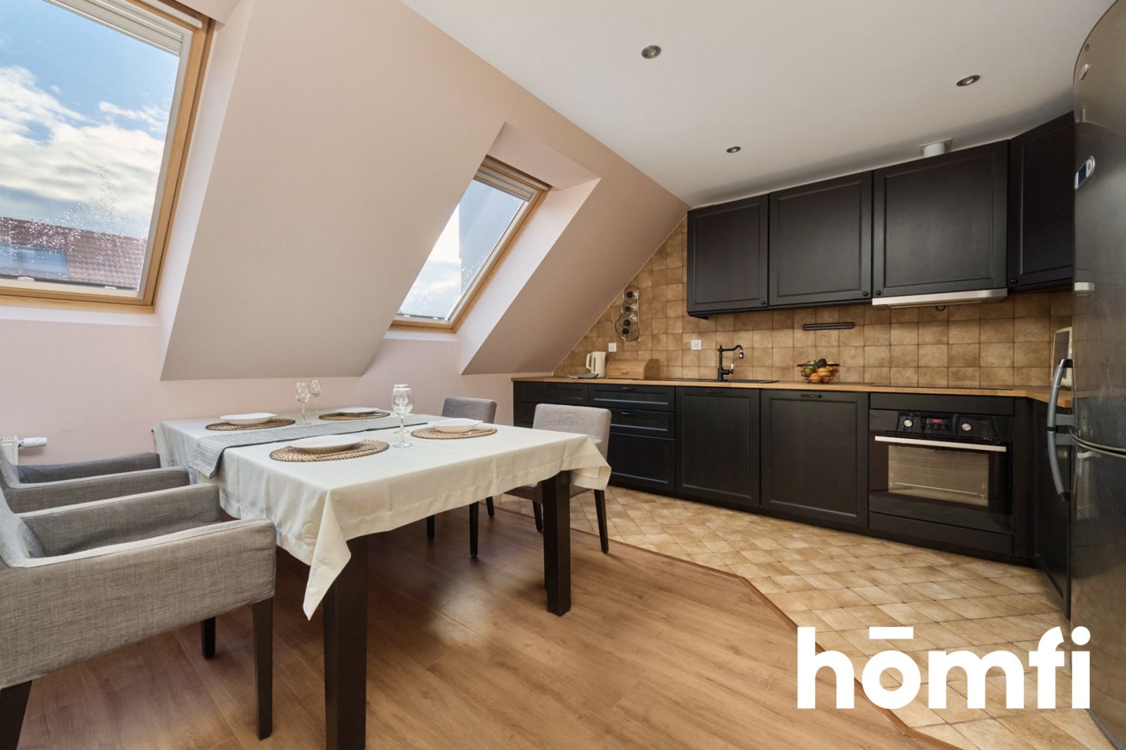 4-room, air-conditioned, pet-friendly apartment in Maślice - Apartment - Rent - Wrocław, Fabryczna / Maślice