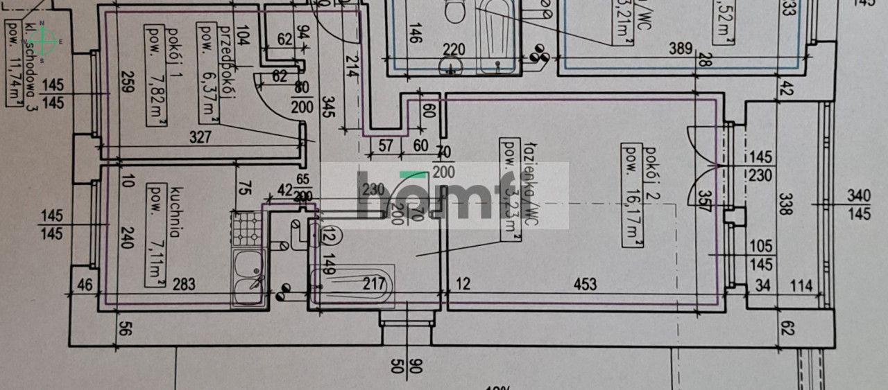 Komfortowe mieszkanie z potencjałem - Mieszkanie - Sprzedaż - Kraków, Nowa Huta / Wzgórza Krzesławickie