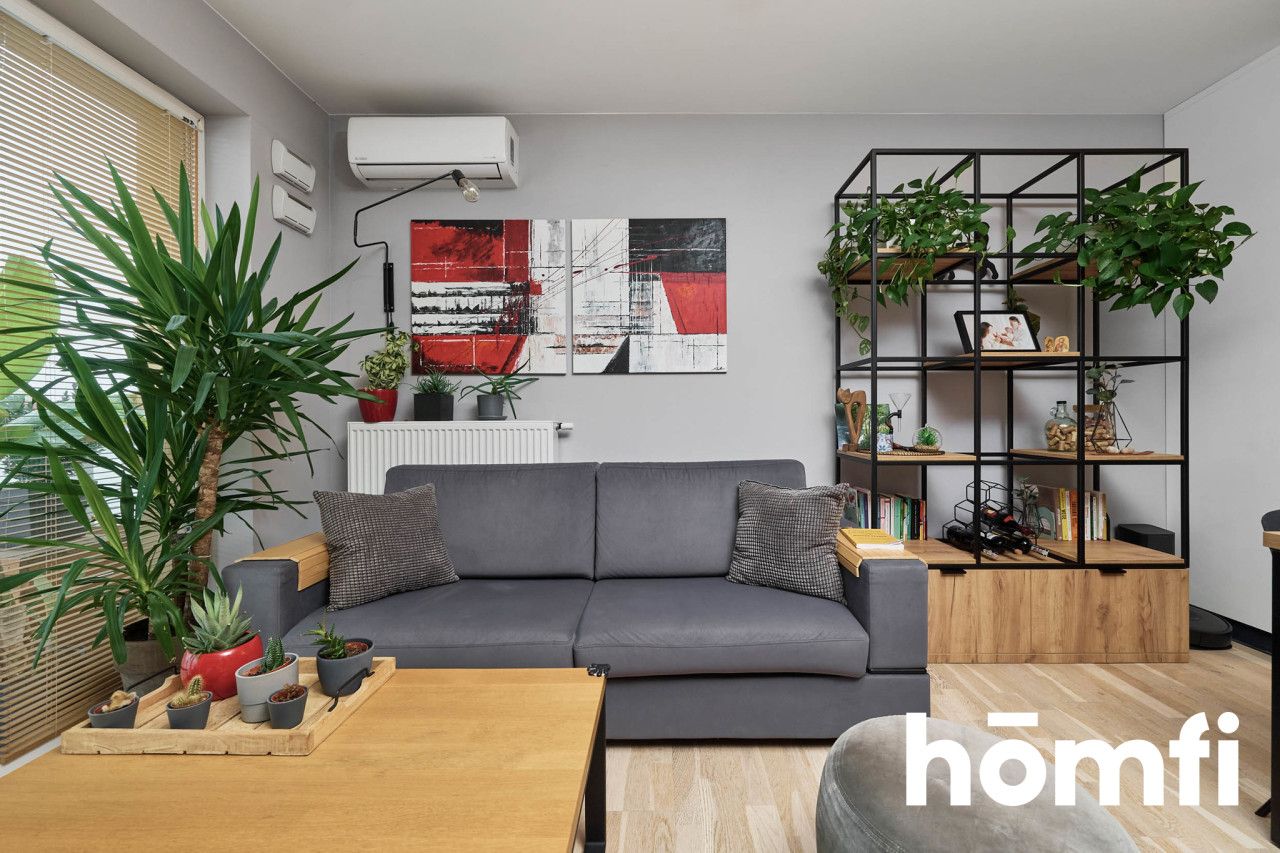 Sunny 78m2, view of the Oder River - Kępa Mieszczanska - Apartment - Sale - Wrocław, Kępa Mieszczańska