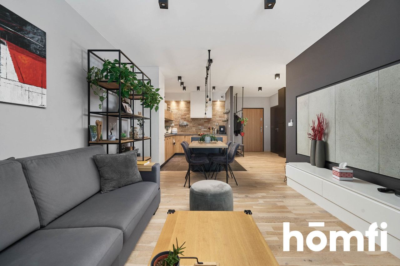 Sunny 78m2, view of the Oder River - Kępa Mieszczanska - Apartment - Sale - Wrocław, Kępa Mieszczańska