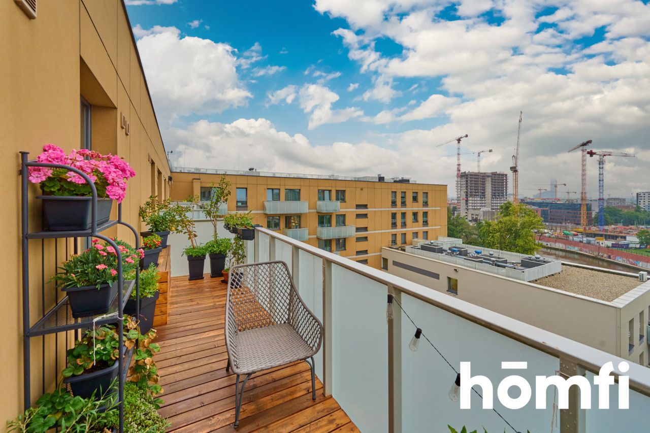 Sunny 78m2, view of the Oder River - Kępa Mieszczanska - Apartment - Sale - Wrocław, Kępa Mieszczańska