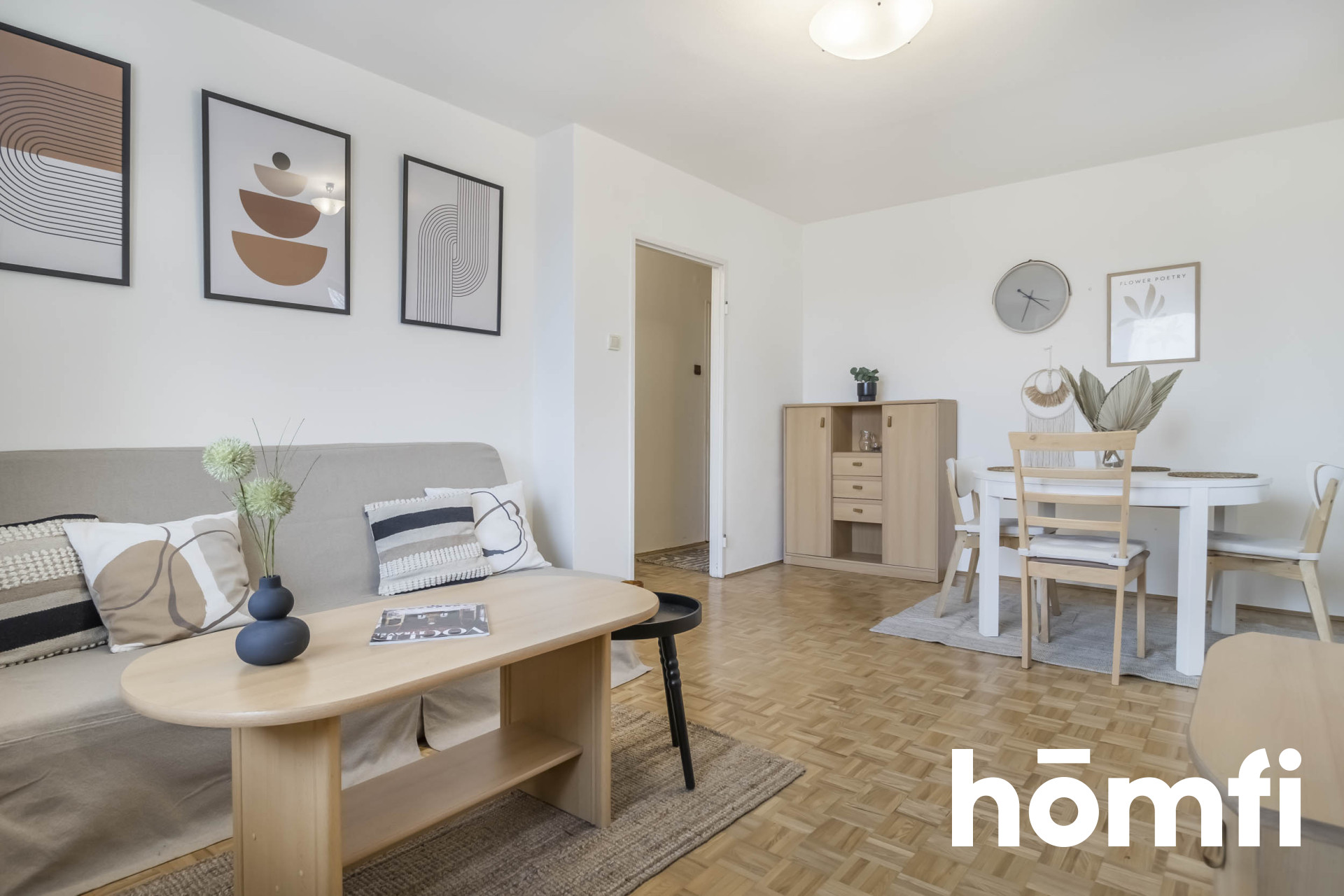 Climatic flat in Sadyba - view of the moat - Apartment - Rent - Warszawa, Mokotów