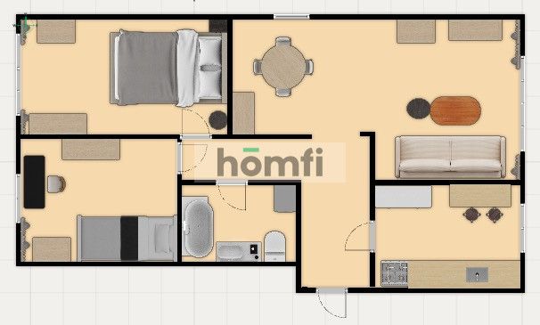 Climatic flat in Sadyba - view of the moat - Apartment - Rent - Warszawa, Mokotów