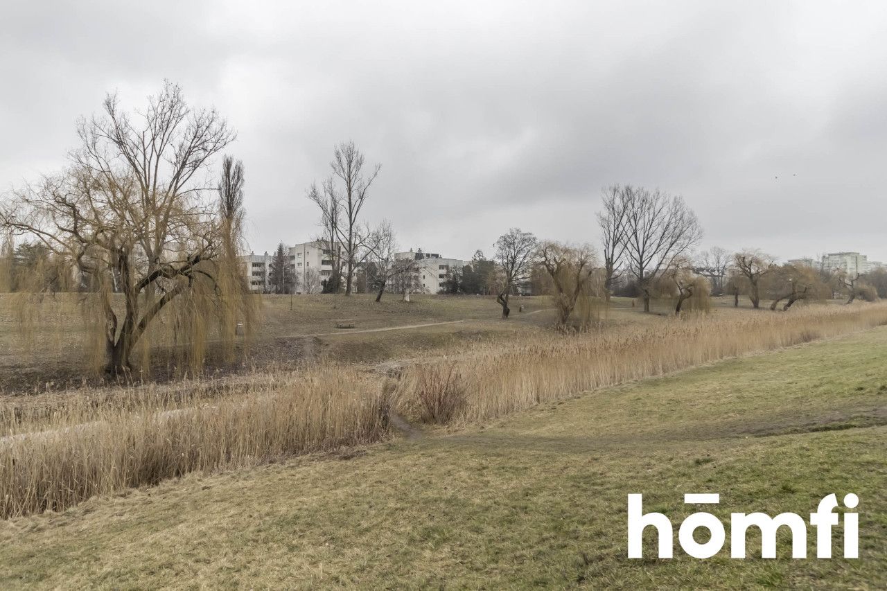 Climatic flat in Sadyba - view of the moat - Apartment - Rent - Warszawa, Mokotów