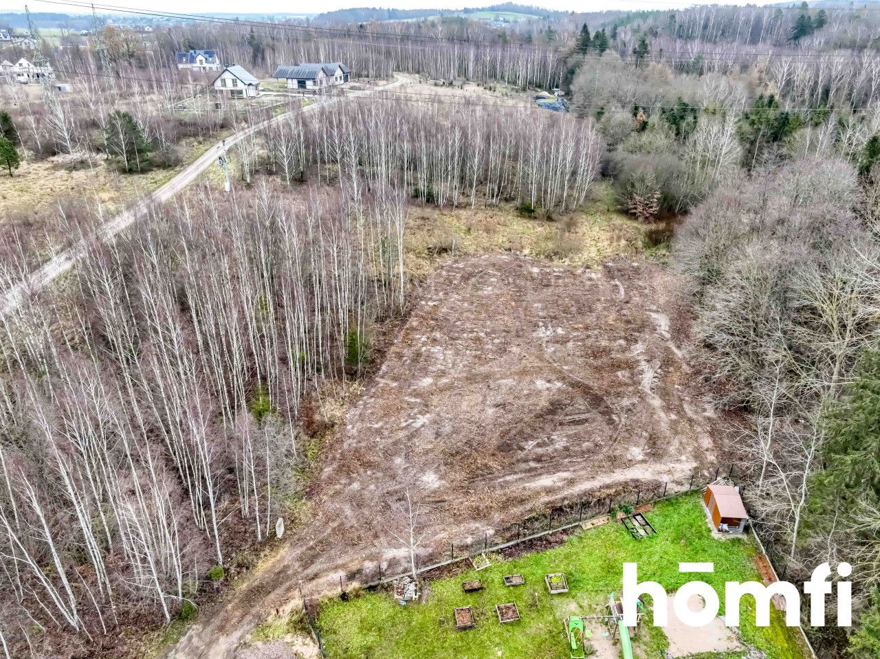 large, developed plot in a great location! Close to PKM - Plot - Sale - Kartuski, Żukowo / Pępowo