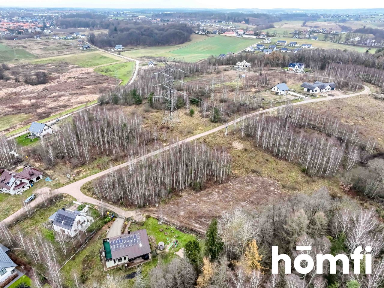 large, developed plot in a great location! Close to PKM - Plot - Sale - Kartuski, Żukowo / Pępowo