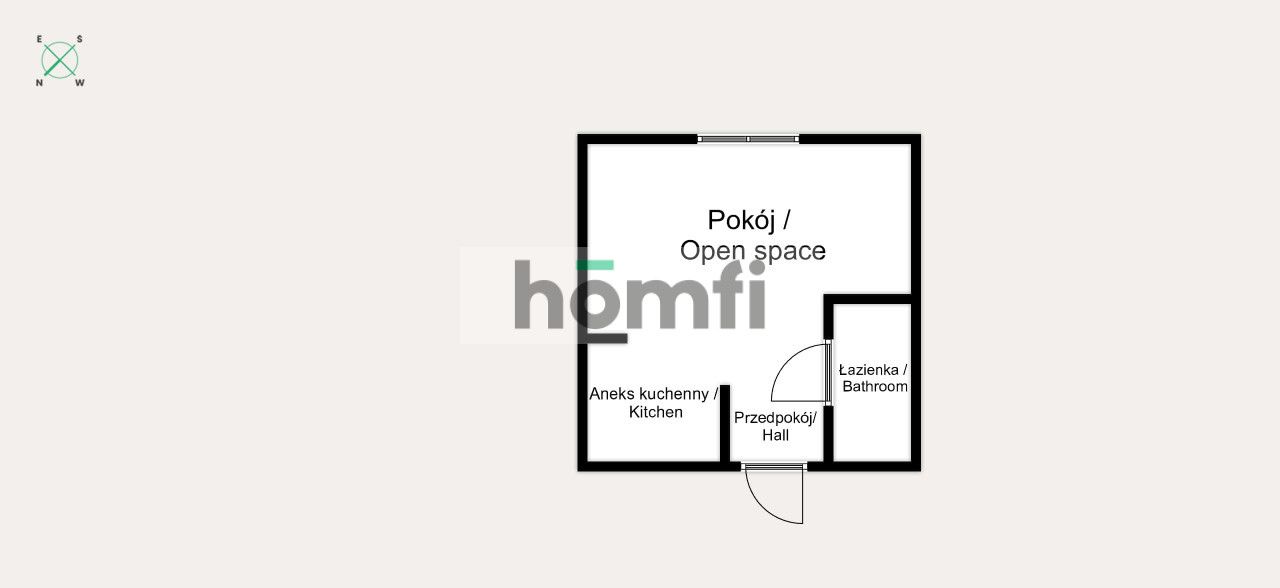 Kawalerka na Starym Podgórzu – Kraków, Kalwaryjska - Mieszkanie - Sprzedaż - Kraków, Podgórze