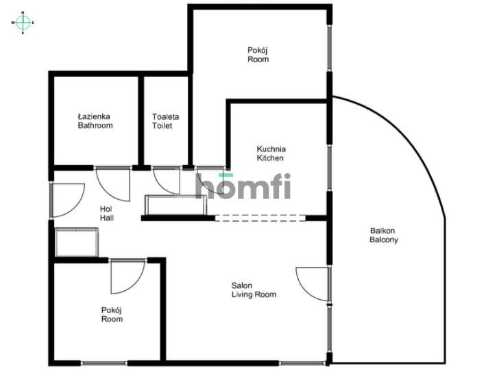 Na sprzedaż mieszkanie 3-pokojowe, zlokalizowane na Klecinie przy ulicy Cukrowej na cichym, kameralnych osiedlu. - Mieszkanie - Sprzedaż - Wrocław, Krzyki / Klecina