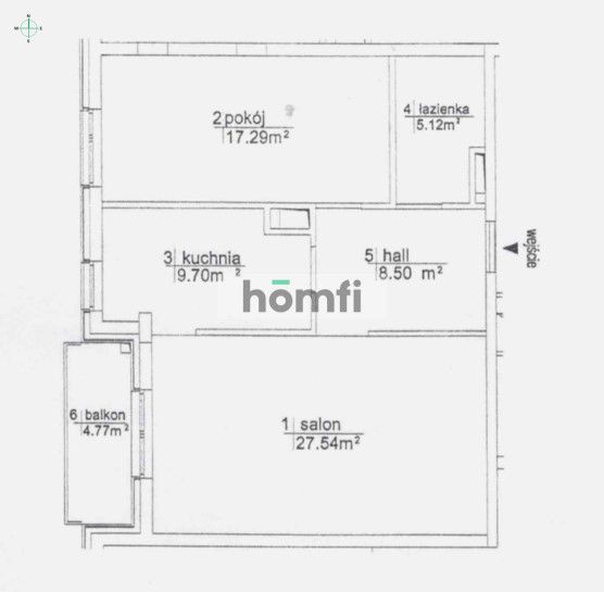 Spacious apartment with balcony and parking - Apartment - Sale - Warszawa, Wilanów