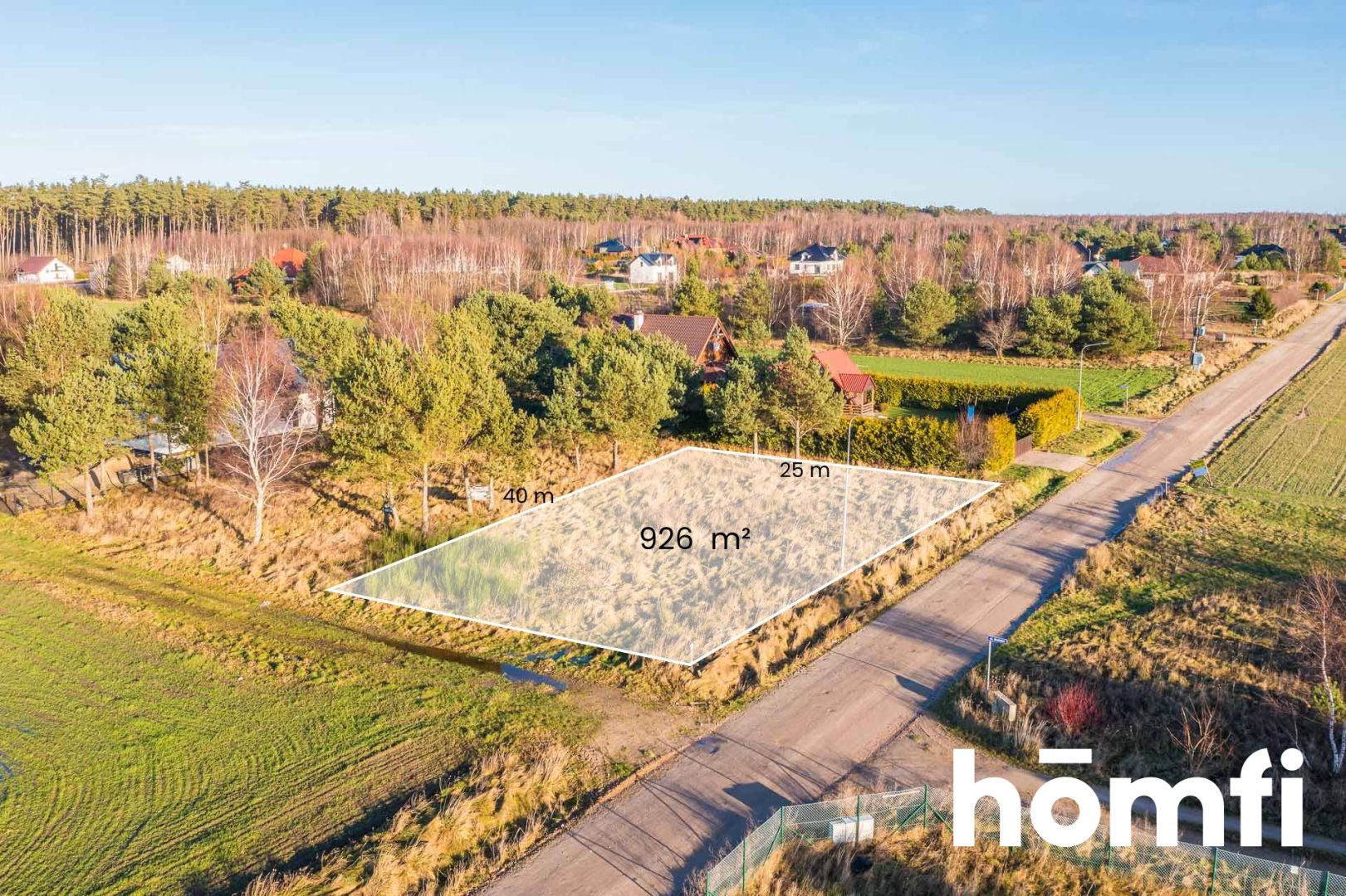 BUILDING PLOT | 2.5 KM TO THE BALTIC SEA - Plot - Sale - Pucki, Puck / Mieroszyno