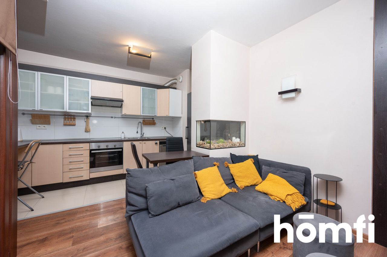 Two-room apartment on the top floor with a terrace and air conditioning - Apartment - Rent - Kraków, Nowa Huta / Czyżyny