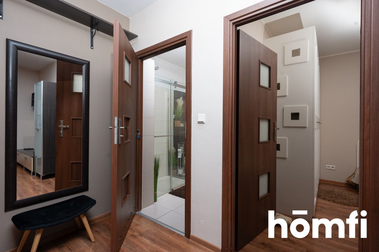 Two-room apartment on the top floor with a terrace and air conditioning - Apartment - Rent - Kraków, Nowa Huta / Czyżyny