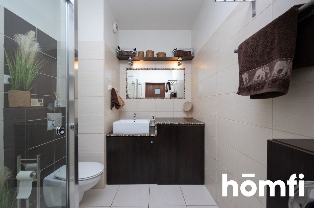 Two-room apartment on the top floor with a terrace and air conditioning - Apartment - Rent - Kraków, Nowa Huta / Czyżyny