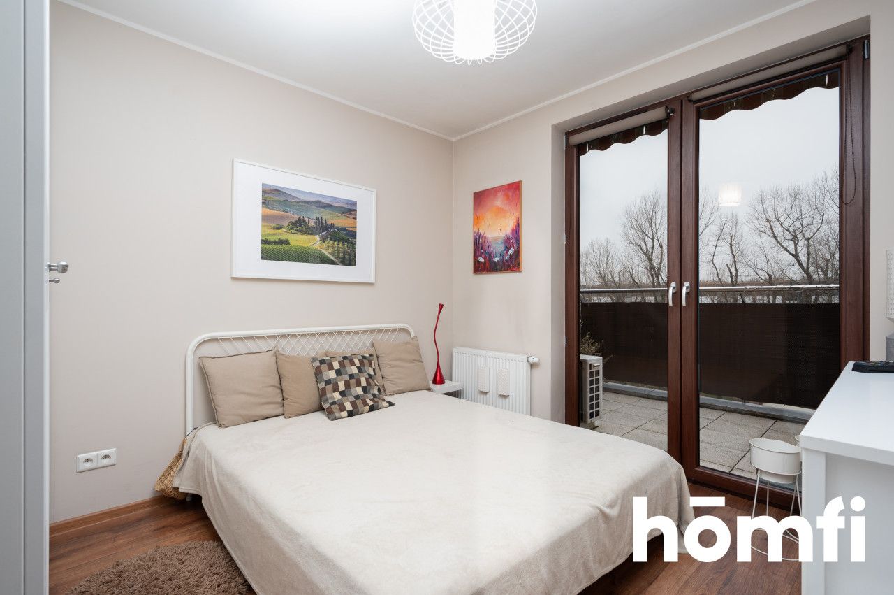 Two-room apartment on the top floor with a terrace and air conditioning - Apartment - Rent - Kraków, Nowa Huta / Czyżyny