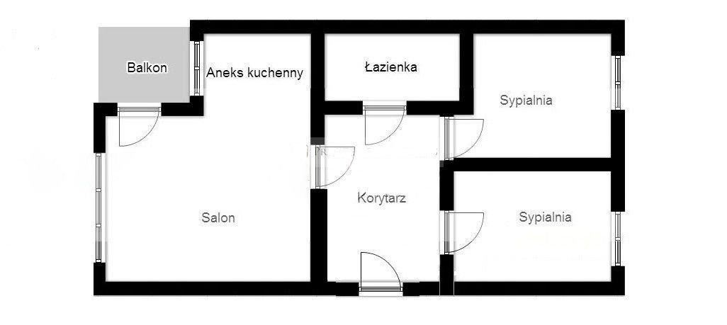 Przytulne, 54.76m trzypokojowe mieszkanie ul. ks. J. Meiera - Mieszkanie - Wynajem - Kraków, Krowodrza / Prądnik Biały