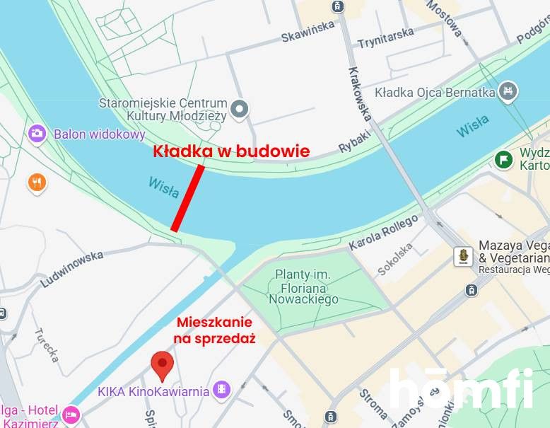 2-room apartment | ground floor | terrace, garden - Apartment - Sale - Kraków, Podgórze / Podgórze