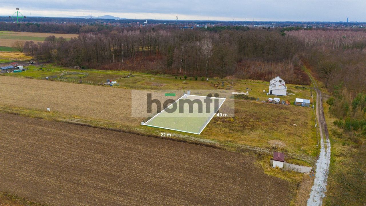 Działka budowlana 1076 m2, pod lasem w Jeszkowicach - Działka - Sprzedaż - Wrocławski, Czernica / Jeszkowice