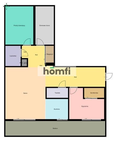 A spacious 116m² apartment in the center - Apartment - Sale - Łódź, Polesie