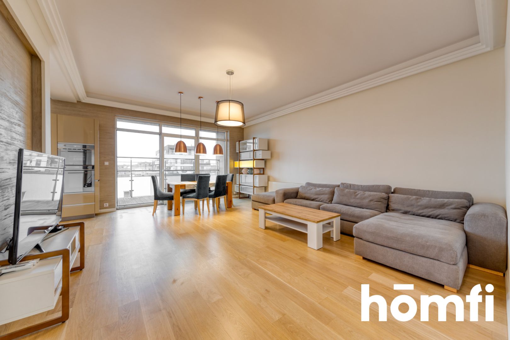 A spacious 116m² apartment in the center - Apartment - Sale - Łódź, Polesie