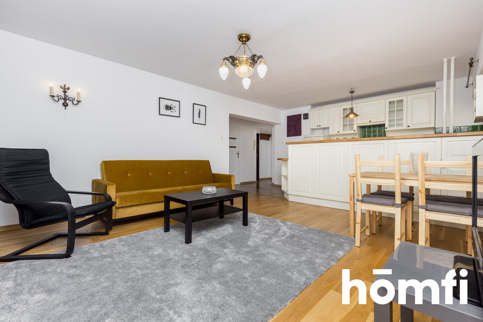 Przestrzenne 3-pokojowe mieszkanie przy Czerniakowskiej - Mieszkanie - Wynajem - Warszawa, Mokotów