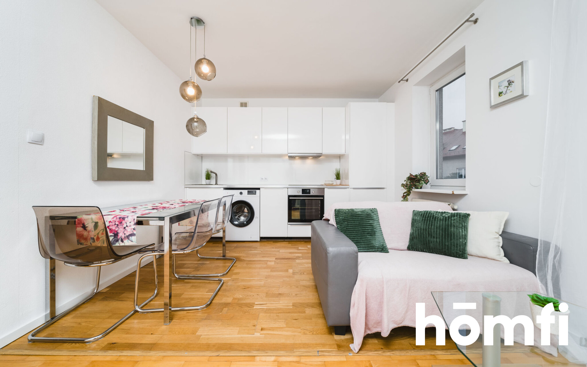 Jasne 2-pokojowe mieszkanie z balkonem | Kraków, Białoprądnicka - Mieszkanie - Wynajem - Kraków, Krowodrza / Prądnik Biały