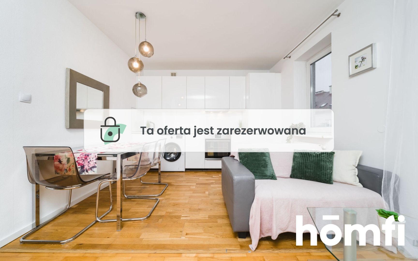 Jasne 2-pokojowe mieszkanie z balkonem | Kraków, Białoprądnicka - Mieszkanie - Wynajem - Kraków, Krowodrza / Prądnik Biały