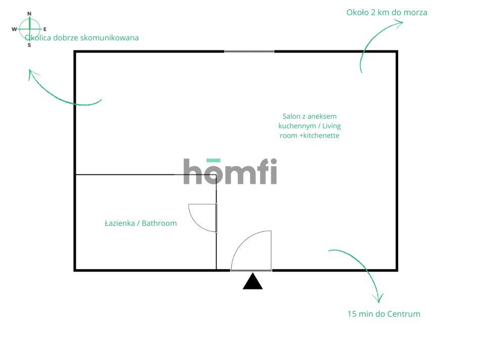 Przytulna w Gdyni Oksywie – ul. Godebskiego - Mieszkanie - Wynajem - Gdynia, Oksywie