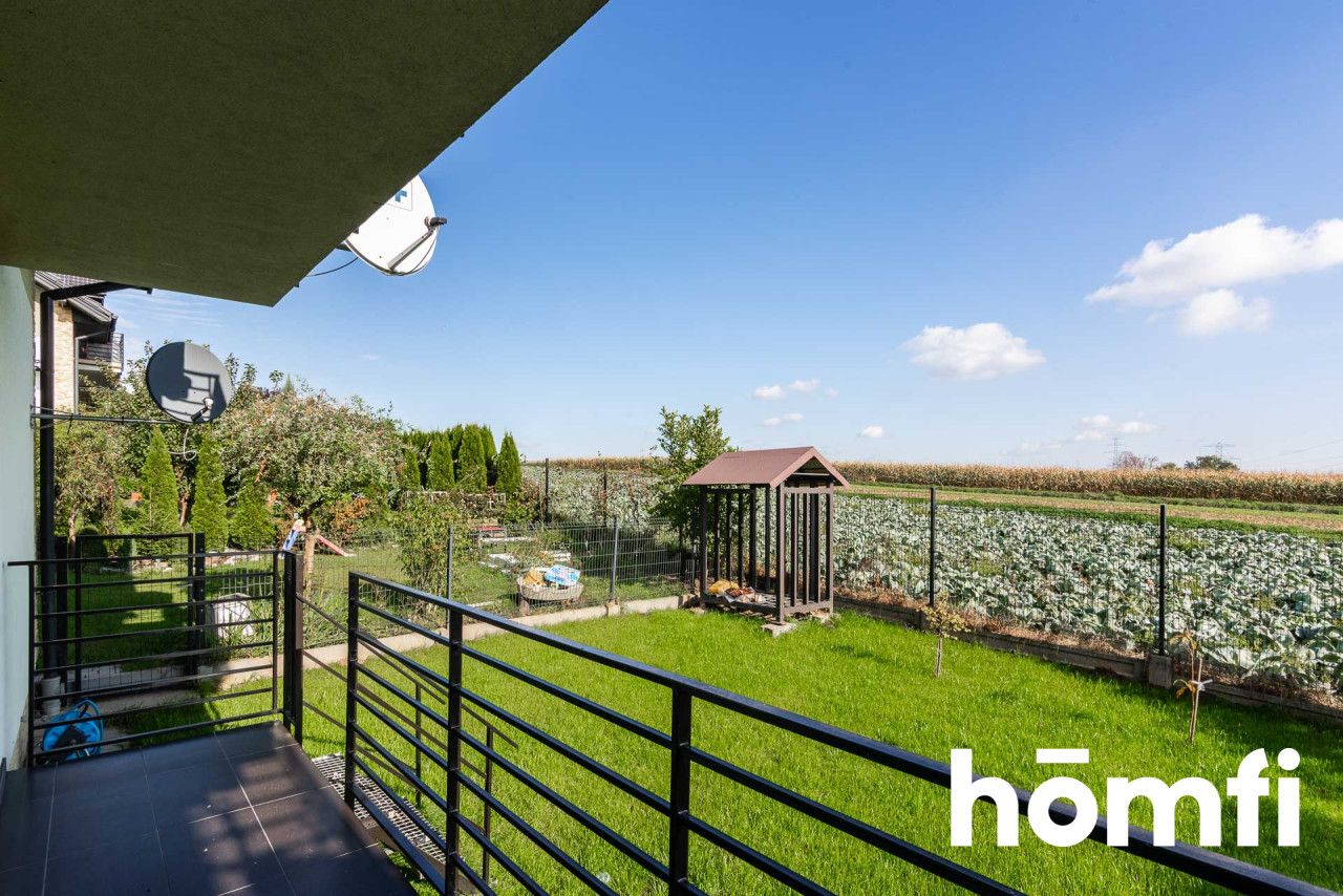 Trzypokojowe mieszkanie z ogrodem, dwoma miejscami postojowymi i komórką lokatorską blisko Krakowa - Mieszkanie - Sprzedaż - Krakowski, Michałowice / Raciborowice