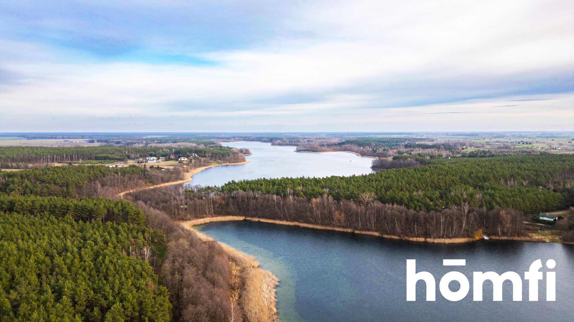 Large Land with potential in Anastazewo on Lake Budzisławskie - Ділянка - Продаж - Słupecki, Powidz / Anastazewo