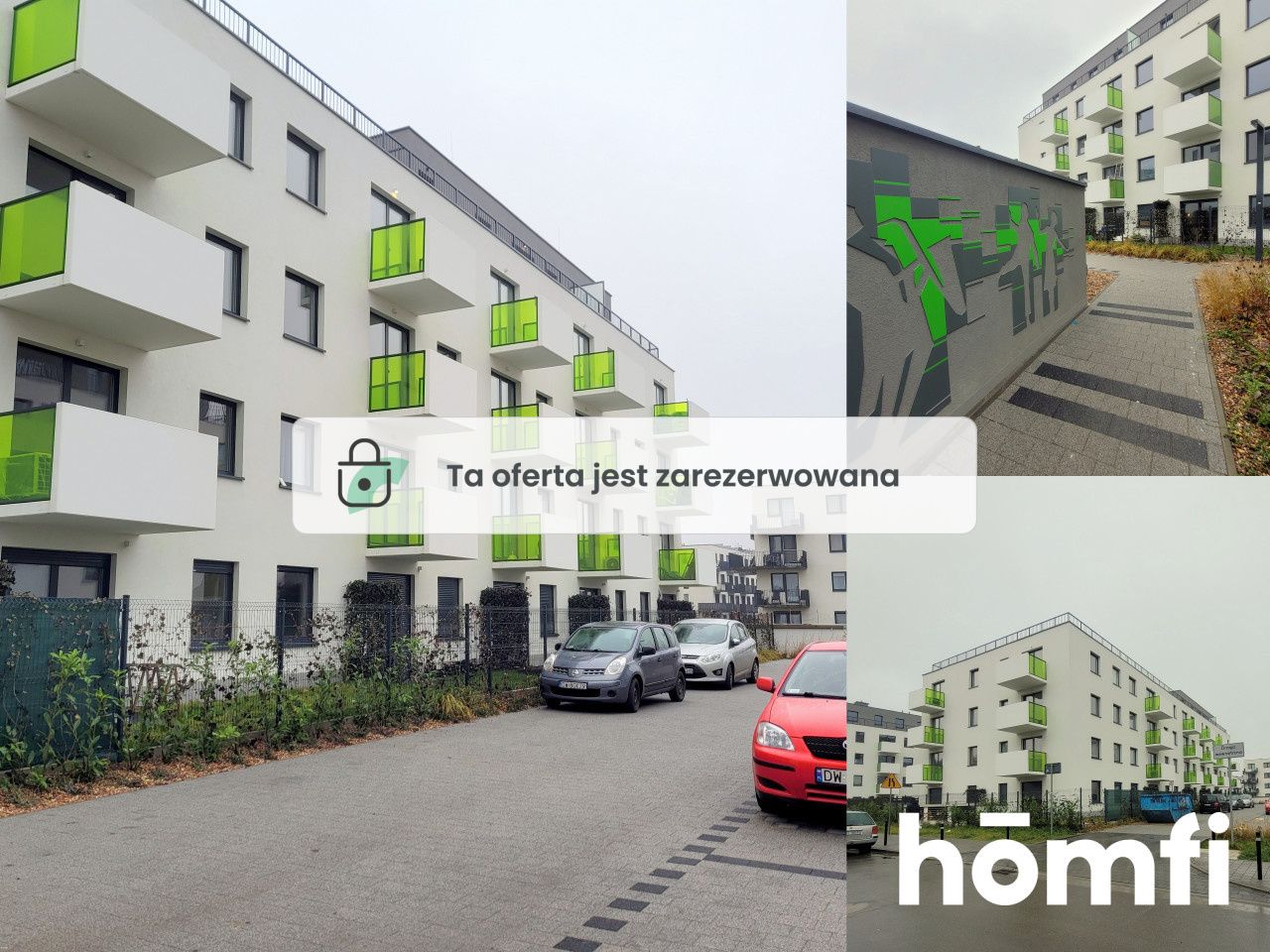 46 m2 2-pokoje Osiedle Komedy - Mieszkanie - Sprzedaż - Wrocław, Krzyki / Jagodno