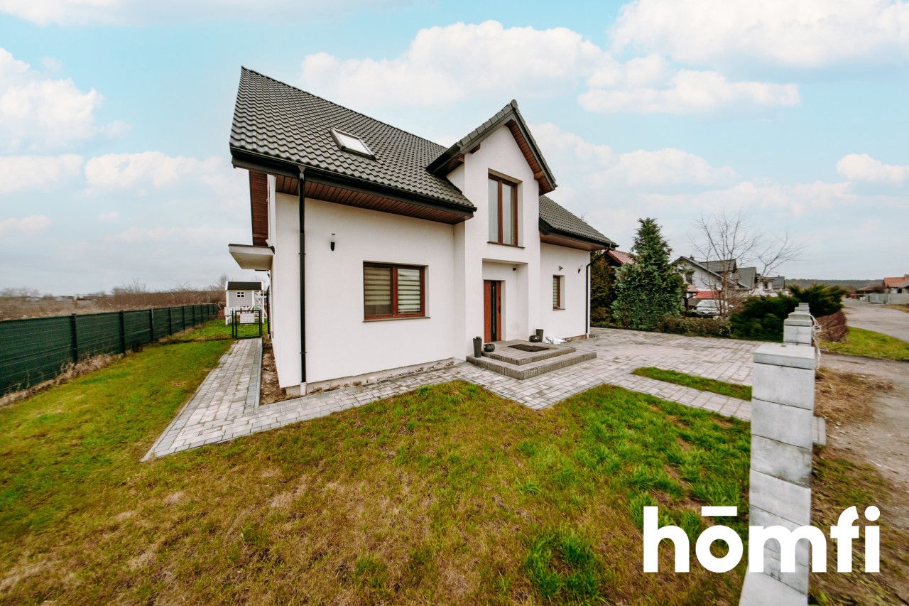 Dom z pompą ciepła i fotowoltaiką wg starych zasad - Dom - Sprzedaż - Toruński, Zławieś Wielka / Czarnowo