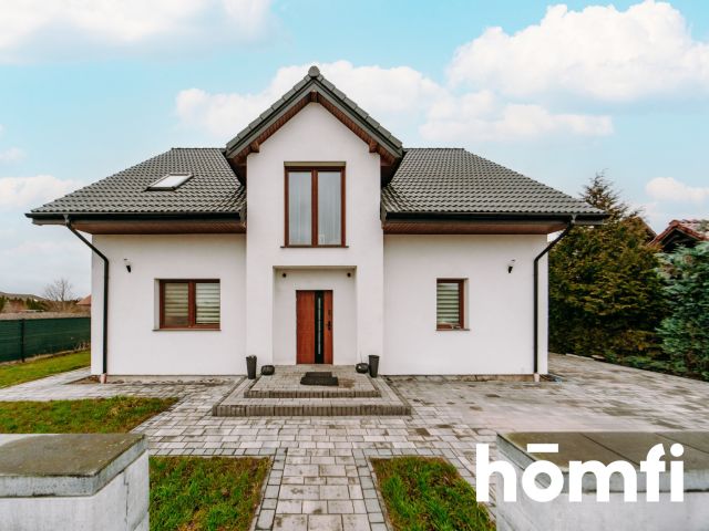 Dom z pompą ciepła i fotowoltaiką wg starych zasad - Dom - Sprzedaż - Toruński, Zławieś Wielka / Czarnowo