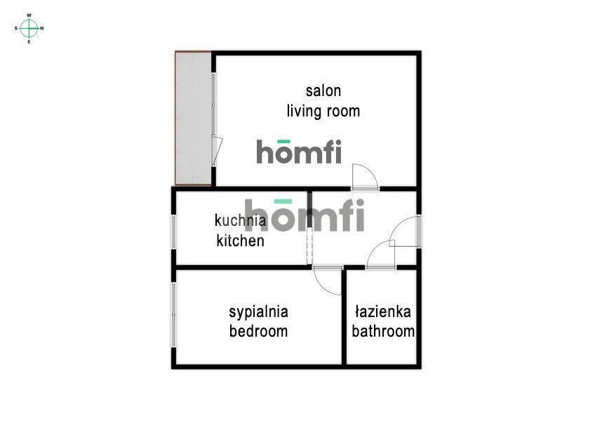 Słoneczne i wygodne 2 pokoje - Mieszkanie - Wynajem - Warszawa, Ursynów