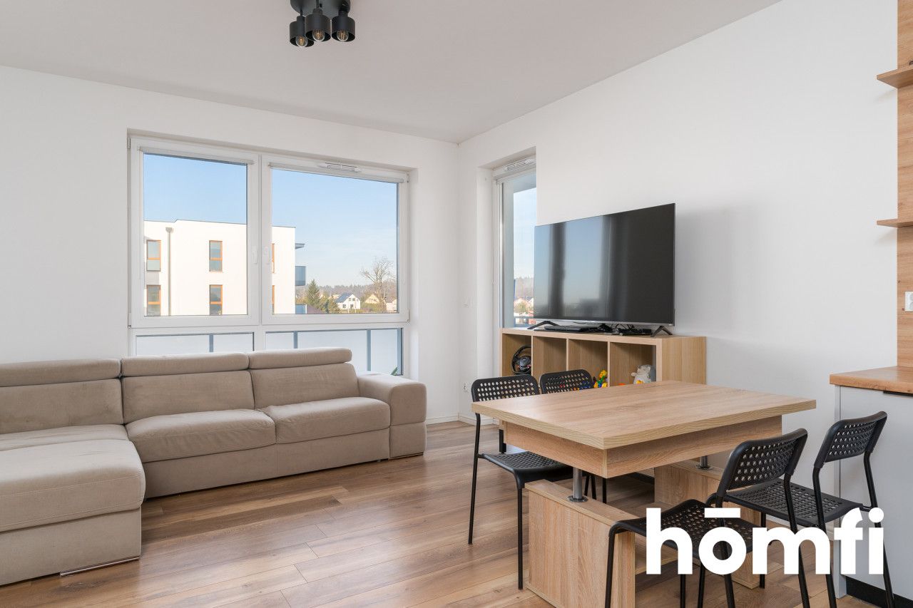 Dwupokojowe mieszkanie z dużym balkonem plus 3 miejsca parkingowe - Mieszkanie - Sprzedaż - Wejherowski, Wejherowo / Bolszewo