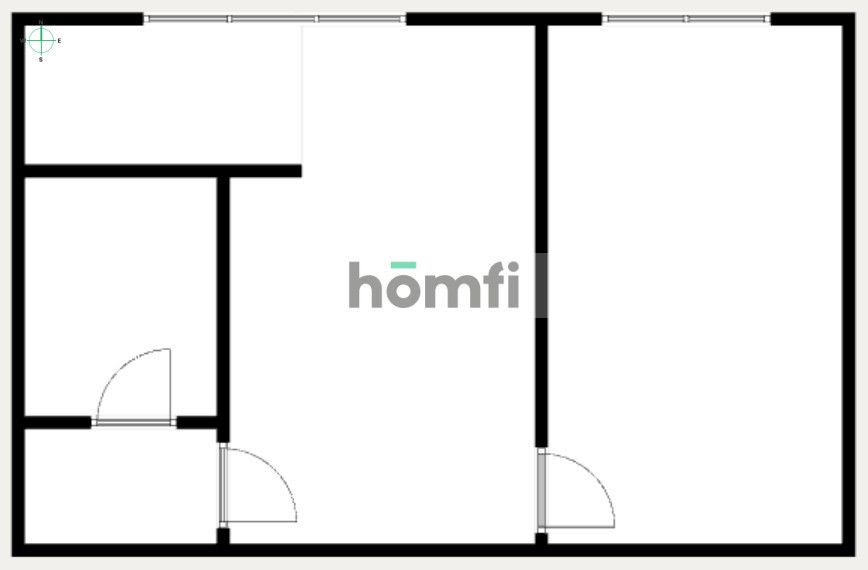 Dwupokojowe mieszkanie Łódź, ul. Konstadta - Mieszkanie - Wynajem - Łódź, Bałuty