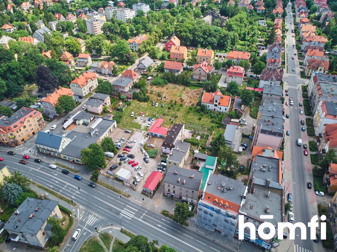 Na sprzedaż działka oddalona o 800 m od jeleniogórskiego Rynku 4 299 000 PLN - Działka - Sprzedaż - Jelenia Góra, Centrum